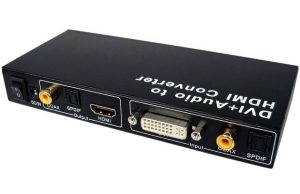DVI Dual Link + Audio to HDMI Converter