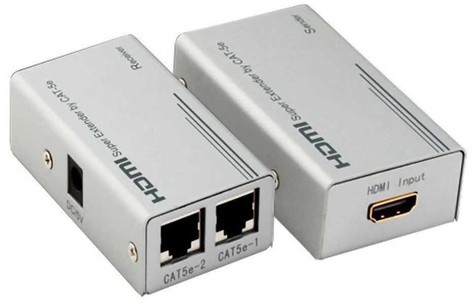 Hdmi super extender top by cat5e
