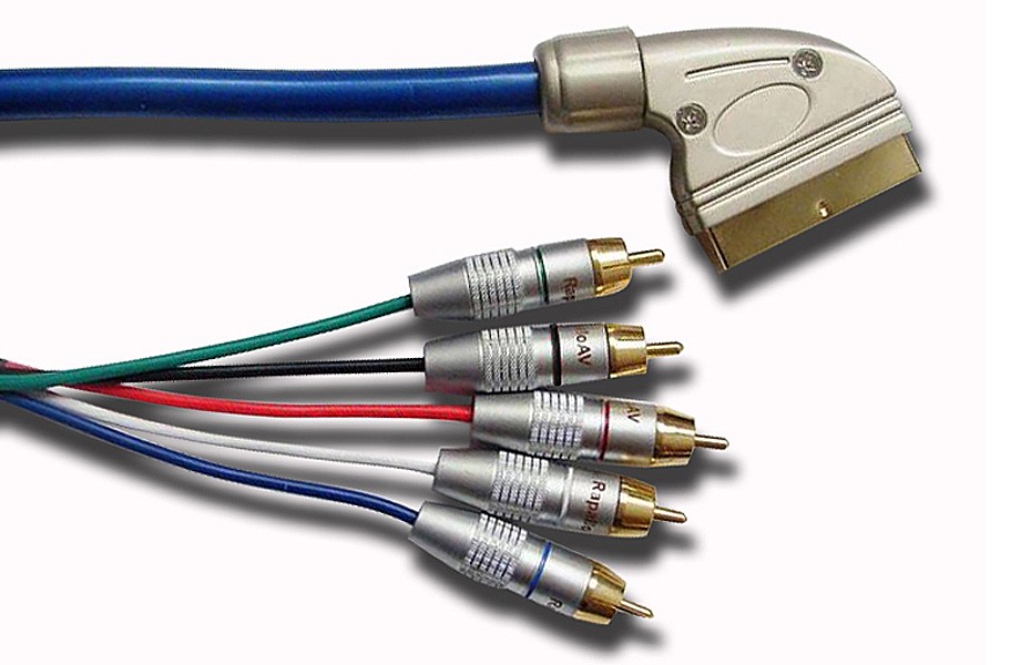 15M MySky Scart to Component Audio Video Cable