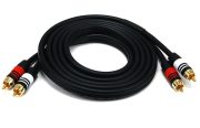 1.8M (6ft) Premium 2 RCA Plug-0