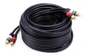 10M (35ft) RCA to RCA Stereo Cable