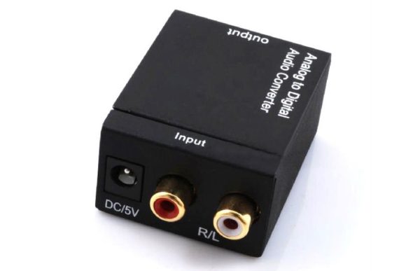 Analog Audio to Digital Coax & Optical Toslink Converter