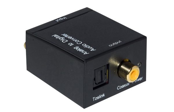 Analog Audio to Digital Coax & Optical Toslink Converter