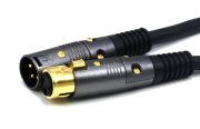 0.9M (3ft) Premier Series XLR Cable (Gold Plated) Interconnect