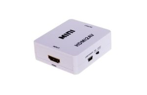 HDMI to AV-CVBS-RCA Composite Audio Video Mini Converter Adapter PAL/NTSC TV-HQ