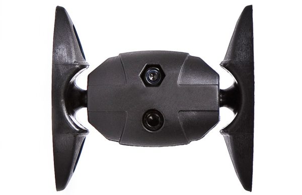 Tilting/360 Degree Swiveling Speaker Wall Mounting Bracket - Black (Max 1.8kgs) - Set of 2-0