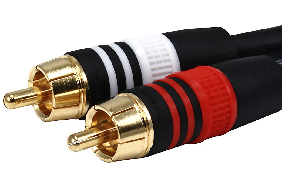 0.45M (1.5ft) Premium RCA to RCA Cable-4977