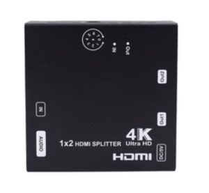 1x2 HDMI Splitter 4Kx2K 3D with EDID & SPDIF Audio out