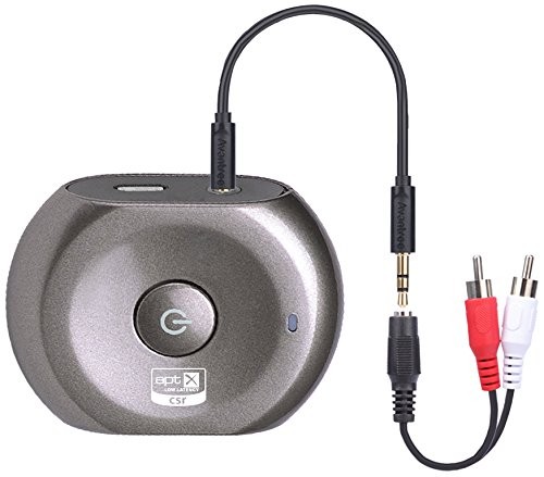 Avantree Saturn Wireless Bluetooth Receiver and Transmitter Featuring aptX  Codec