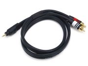 3M (10ft) Premium 2.5mm Stereo Male to 2RCA Male