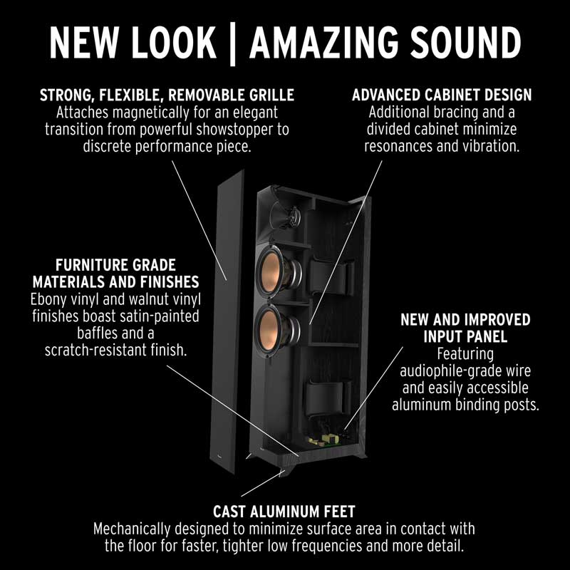 Klipsch Reference Premiere RP-6000F II Floorstanding Speakers | Rapallo