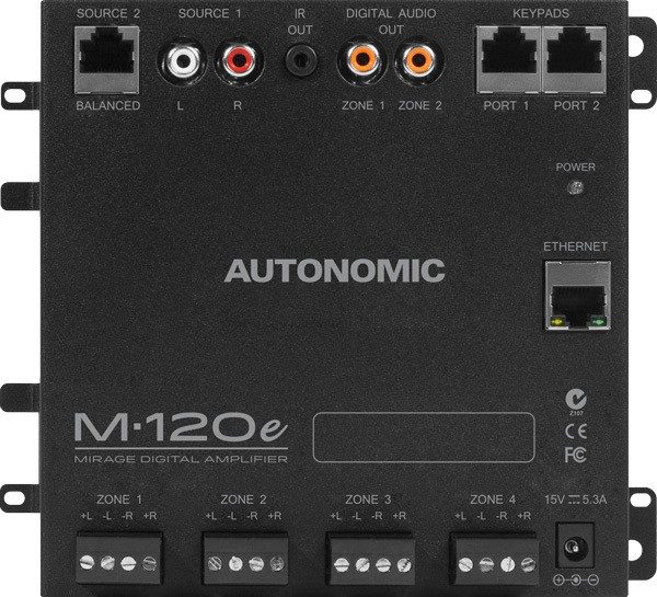 Autonomic Mirage M120e Four Zone Digital Amplifier