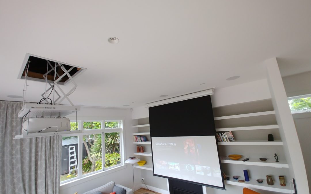 When your living room is also your amazing home theatre