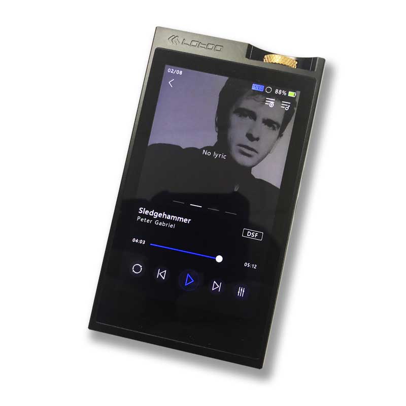 Lotoo PAW 6000 HiFi High Res Lossless Digital Audio Player Rapallo