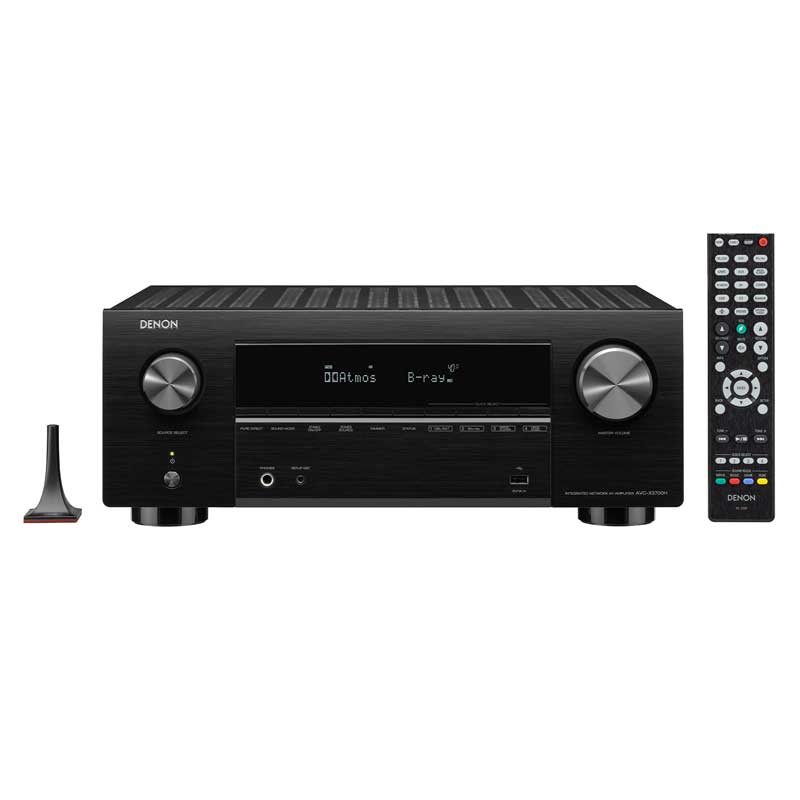 Rapallo | Denon AVC-X3700H​ 9.2ch 8K AV Amplifier with 3D Audio, HEOS Built-in and Voice Control