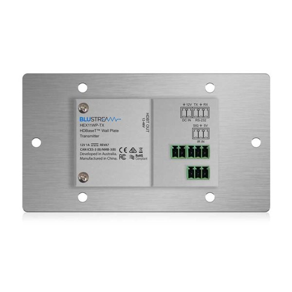 Rapallo | Blustream HEX11WP-TX x HDMI HDBaseT™ Wall Plate Transmitter