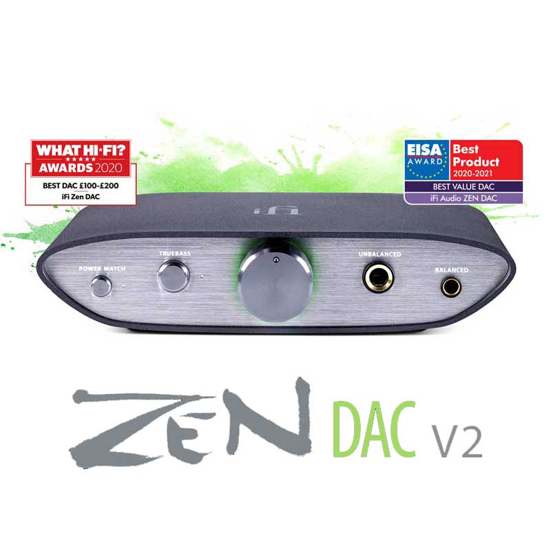 iFi Audio Zen DAC V2 Hi-Res USB DAC/Headphone Amp – Rapallo