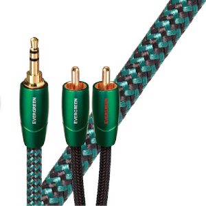 Rapallo | AudioQuest Evergreen 3.5mm Male to Dual-RCA Analogue Audio Interconnect cable