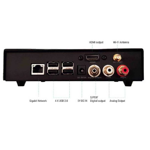 Volumio Primo Audiophile Music Player and Streamer Demo Unit Rapallo