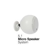 Rapallo | Gallo Acoustics Micro Sphere 5.1 Wall System