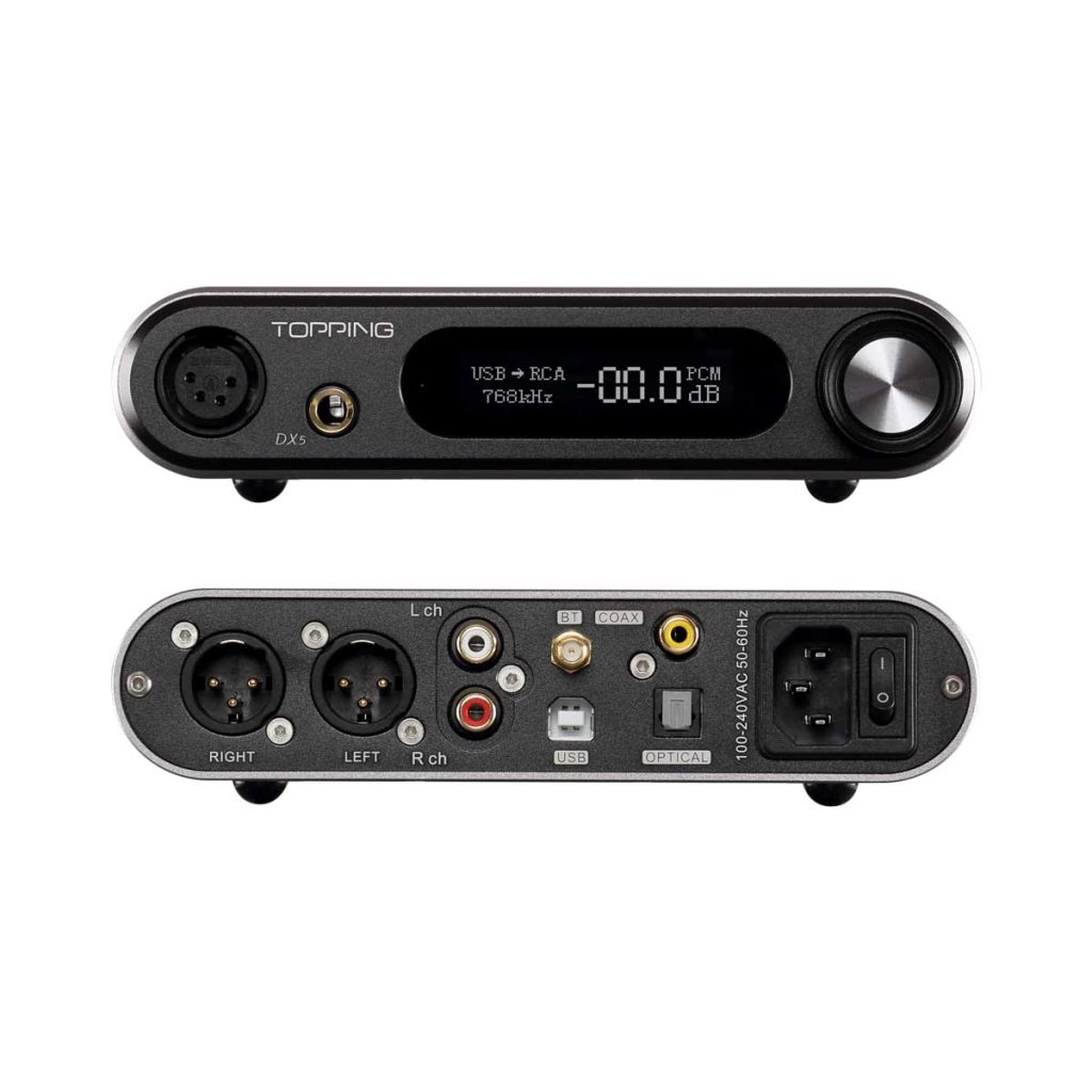 Topping DX5 Lite Desktop DAC/Amp – Rapallo