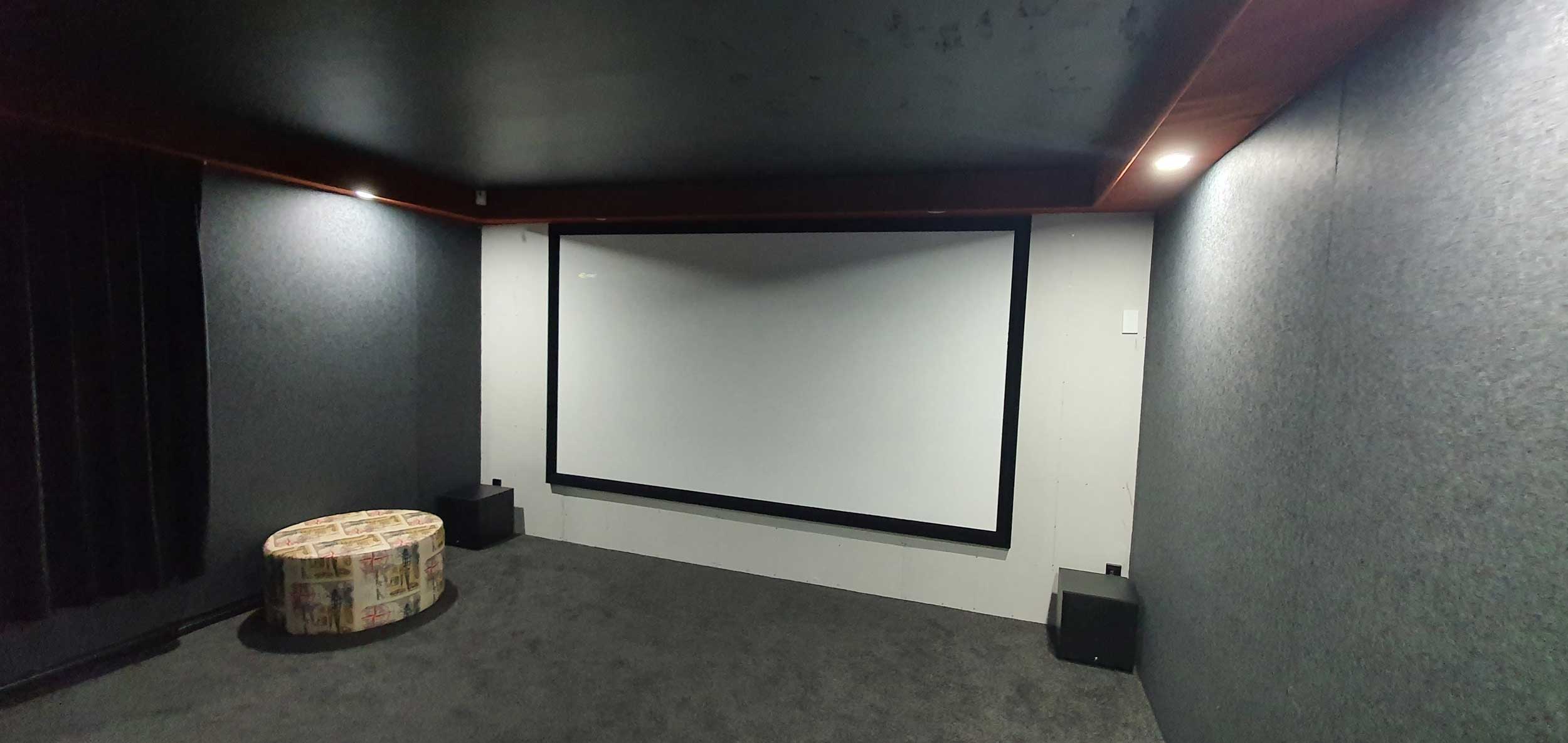 Hidden Home Theatre Room