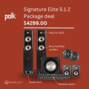 Rapallo | Polk Signature Elite Home Theatre 5.1.2