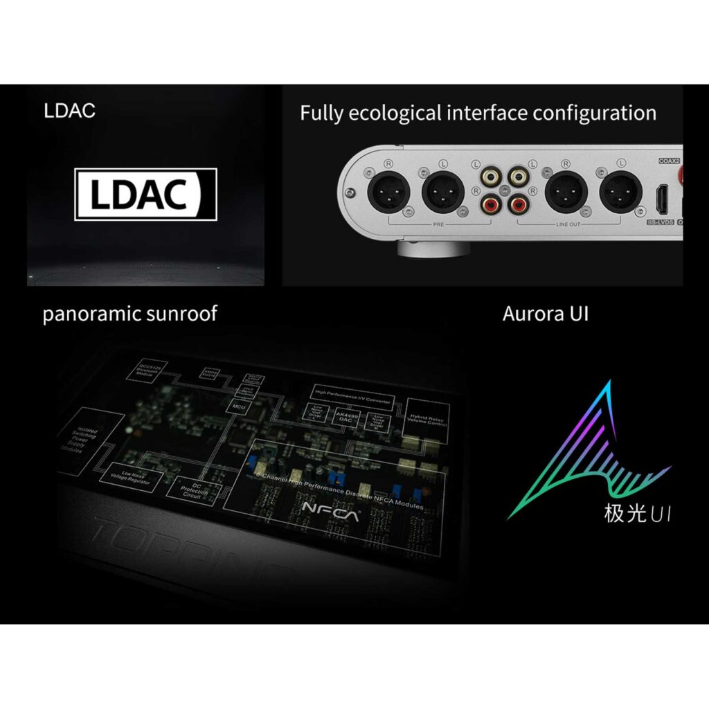Topping DX9 Flagship Headphone Amplifier & DAC – Rapallo