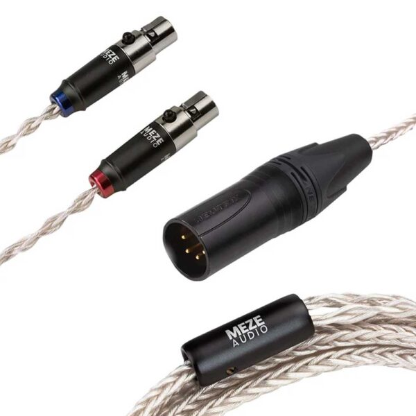 Meze Audio Mini XLR Silver PCUHD Premium Cables | Rapallo